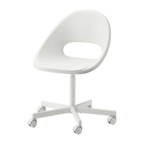 デスクチェア ローベルゲット スィッベン ホワイト 椅子 シンプル おしゃれ 白