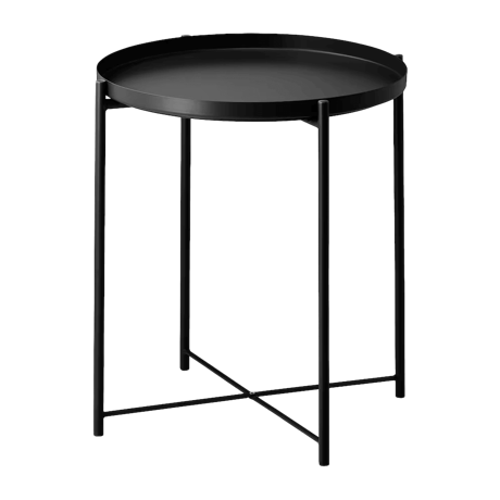 グラドム トレイテーブル ブラック