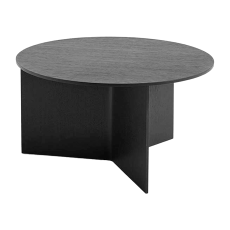 スリットテーブル WOOD XL ブラック