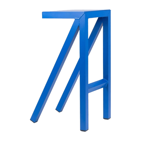 ブリューラマ ハイスツール ブルー