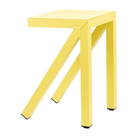 ブリューラマ ロースツール 蛍光イエロー