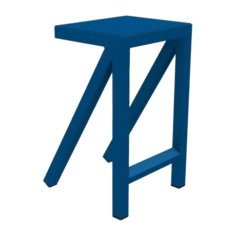 ブリューラマ ミディアムスツール ブルー