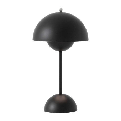 テーブルランプ ポータブル フラワーポット VP9 マットブラック 黒 おしゃれ かわいい