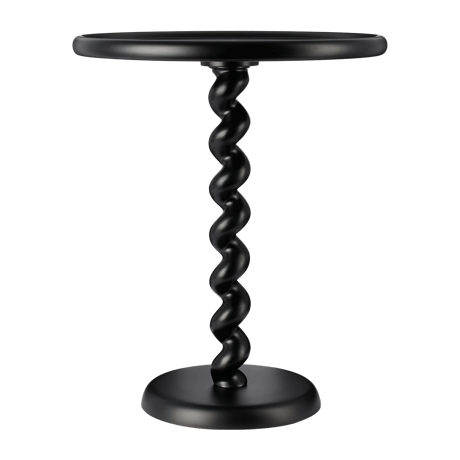 サイドテーブル Twister ブラック ツイスター