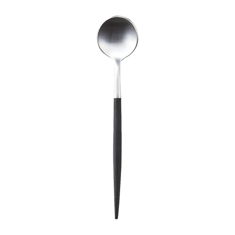 エスプレッソスプーン 食器 GOA シルバー/ブラック 黒 シンプル おしゃれ