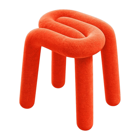 ボールドチェア モナ U字 オレンジ