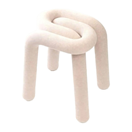 ボールドチェア モナ U字 ホワイト