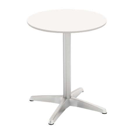 カフェテーブルラウンド 75cm ホワイト