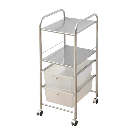 カゴ付パンチングワゴン SDT-34