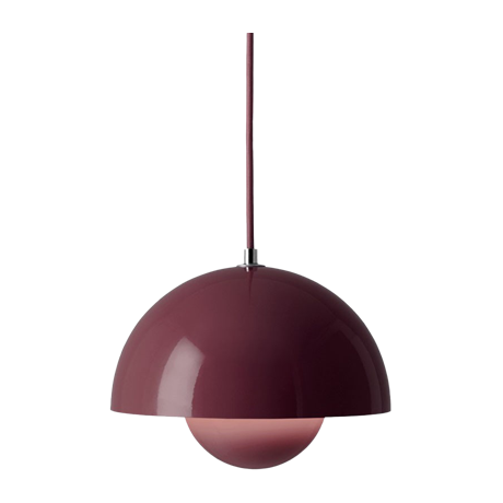 フラワーポット ペンダントライト VP1 ダークプラム