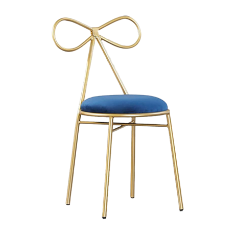 リボンチェア ブルー
