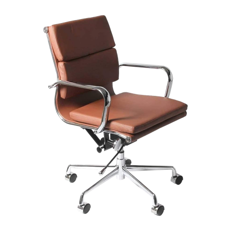 ジェネリック イームズ ソフトパッドグループマネジメントチェア チョコブラウン