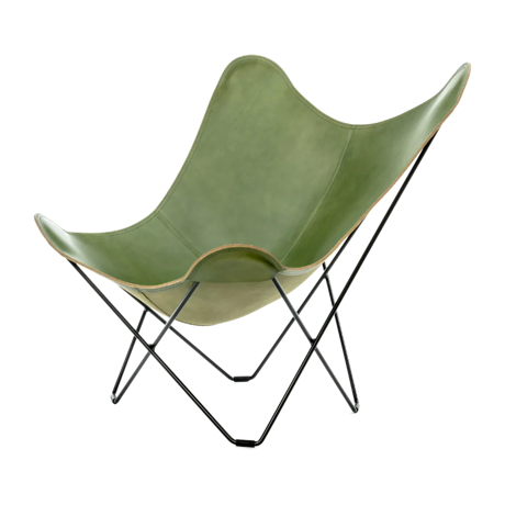 バタフライチェア パンパ マリポサ レザー グラスグリーン
