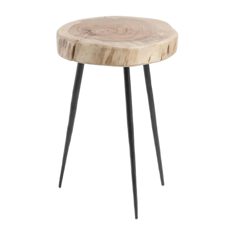 ラウジー サイドテーブル ハイタイプ 丸テーブル