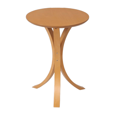 曲木のサイドテーブル ナチュラル