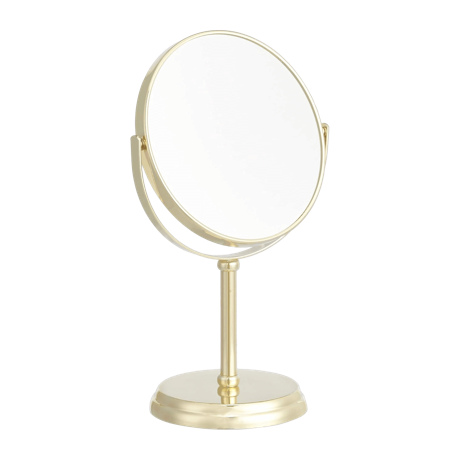 卓上両面ミラー ゴールド