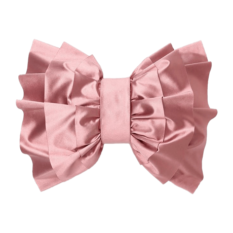 リボンクッション リリーユ ピンク