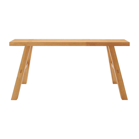 大きい木製ベンチ