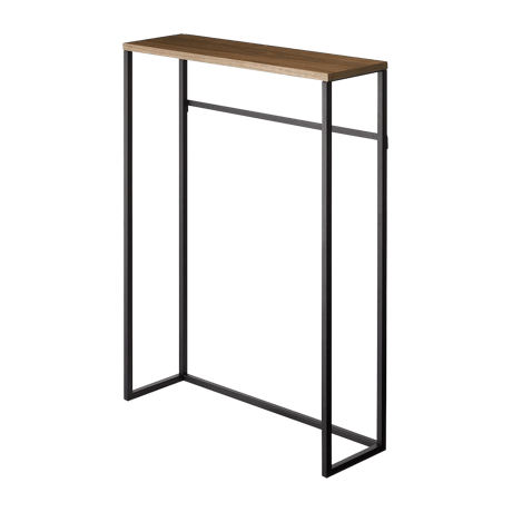 コンソールテーブル ブラック シンプル アイアン 黒