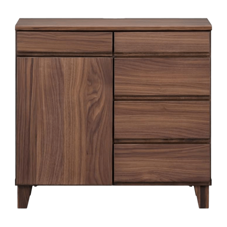 リビングキャビネット ブラウン