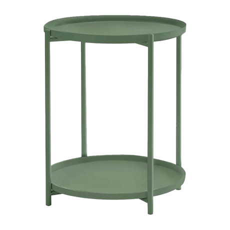 シンプルなサイドテーブル グリーン