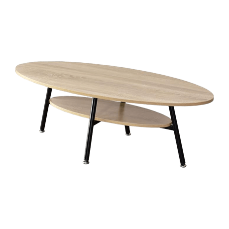 木製のローテーブル エルモ オーク