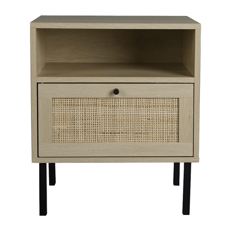 天然ラタンエンドテーブル