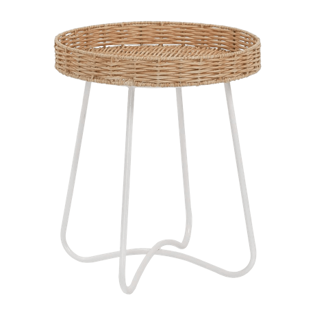 ネイチャーラタンラウンドテーブル M ナチュラル