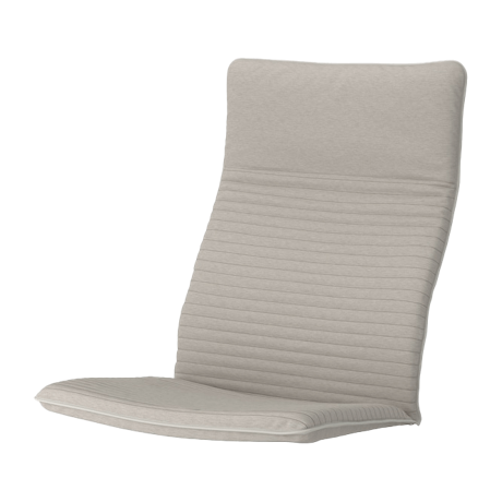 ポエング パーソナルチェア/ロッキングチェア用クッション クニーサ ライトベージュ