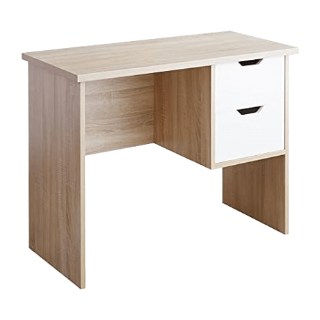 ワークデスク ナチュラル×ホワイト