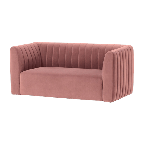 シュエット ソファ 2S ピンク