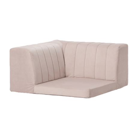 ファミーユ ローソファ コーナー  ピンク