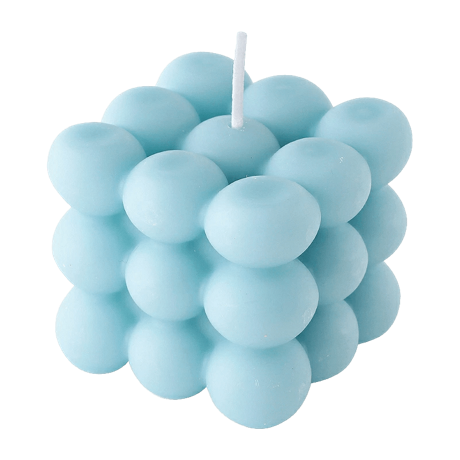 アロマキャンドル ライトブルー