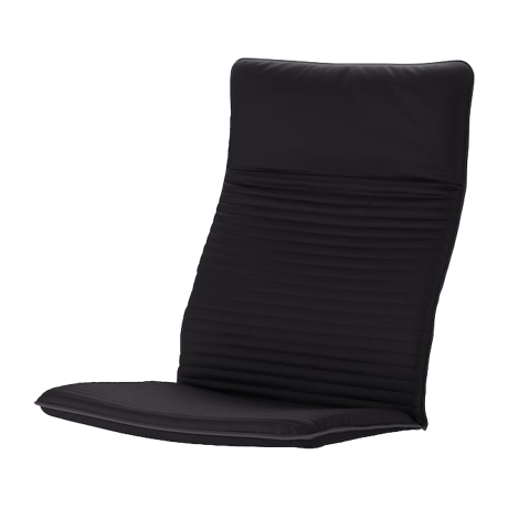 ポエング パーソナルチェア/ロッキングチェア用クッション クニーサ ブラック