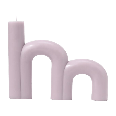 キャンドル アーチ パープル 紫 かわいい おしゃれ