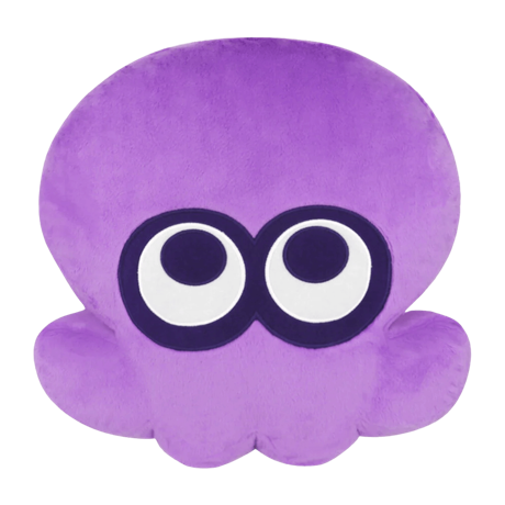 クッション スプラトゥーン Splatoon3 タコ パープル 紫 かわいい おしゃれ