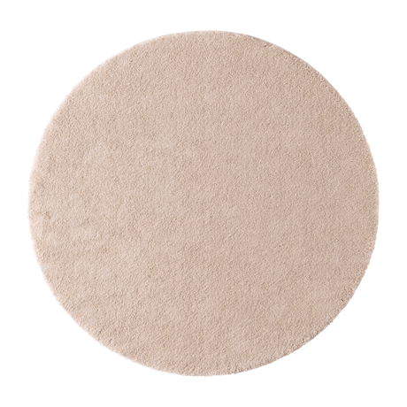 ラグ ストエンセ パイル短 円形 ラウンド オフホワイト 白 かわいい おしゃれ